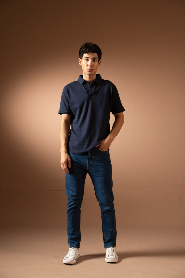 Straight fit denim - Blue